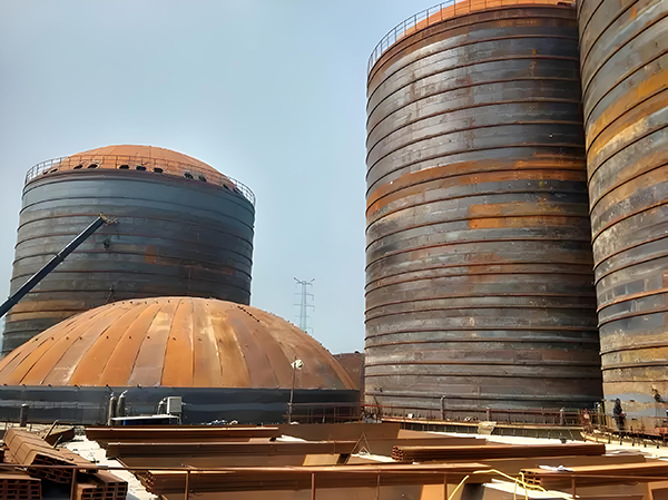 洞口焦粉钢板仓